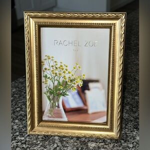 Rachel Zoe Elegant Gold Picture Frame